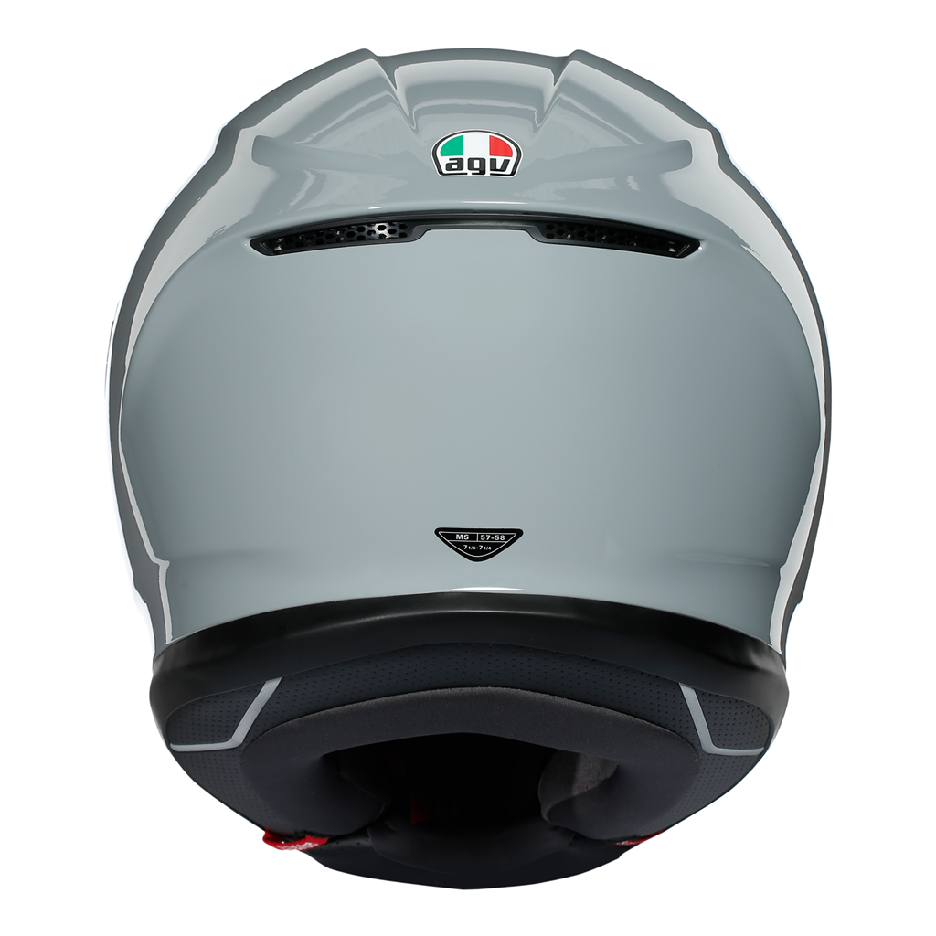 AGV K6 "Solid" Full Face Helmet - Grey