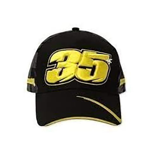VR46 2015 Cal Crutchlow "35" Cap - Black / Yellow