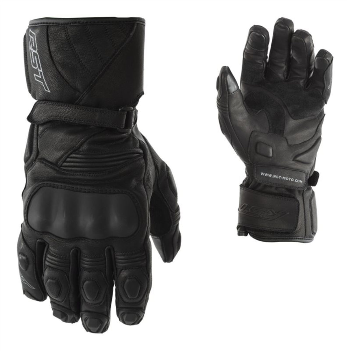 RST GT CE Waterproof Textile Gloves - Black