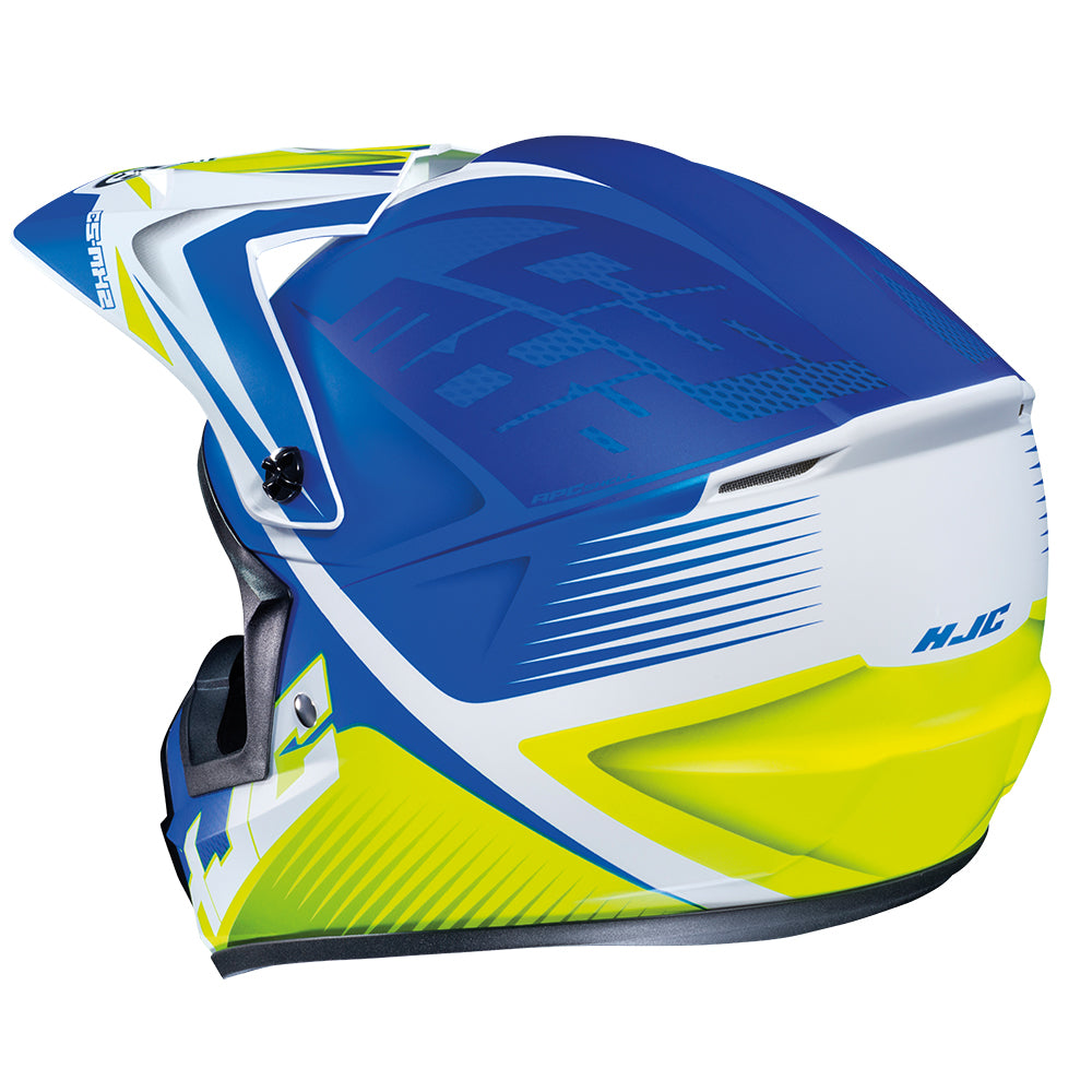 HJC CS-MX II Ellusion MC2SF Blue Motocross MX Helmet