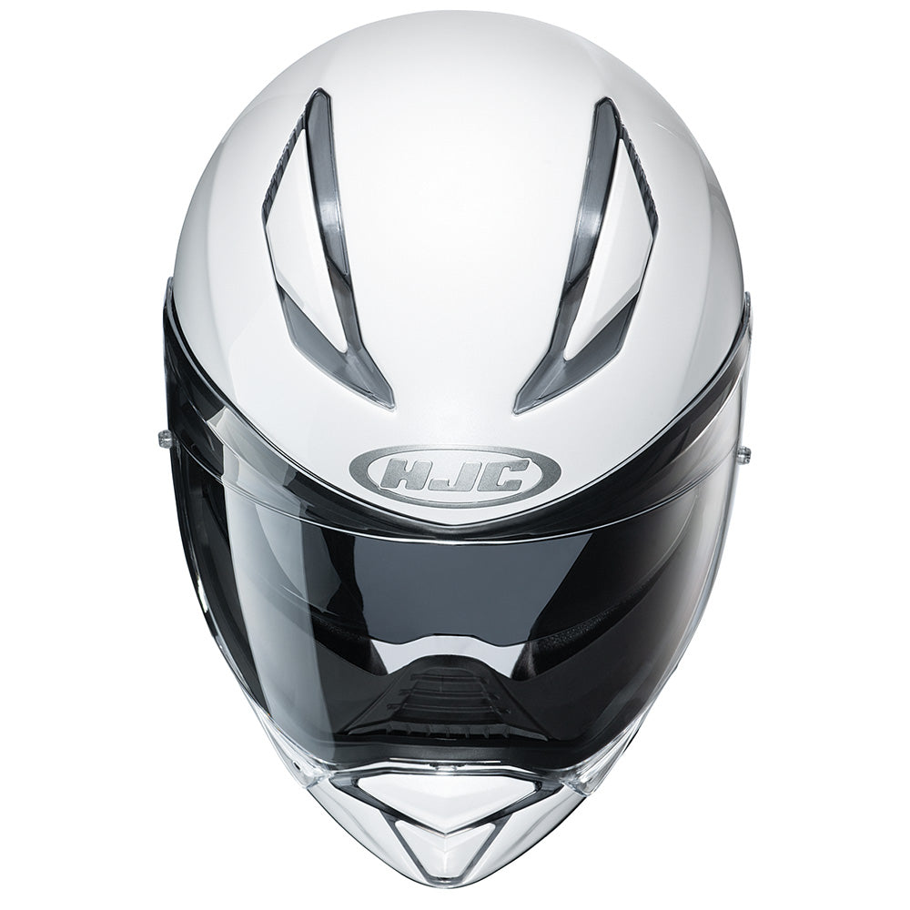 HJC F70 Pearl White Fiberglass Full Face Helmet