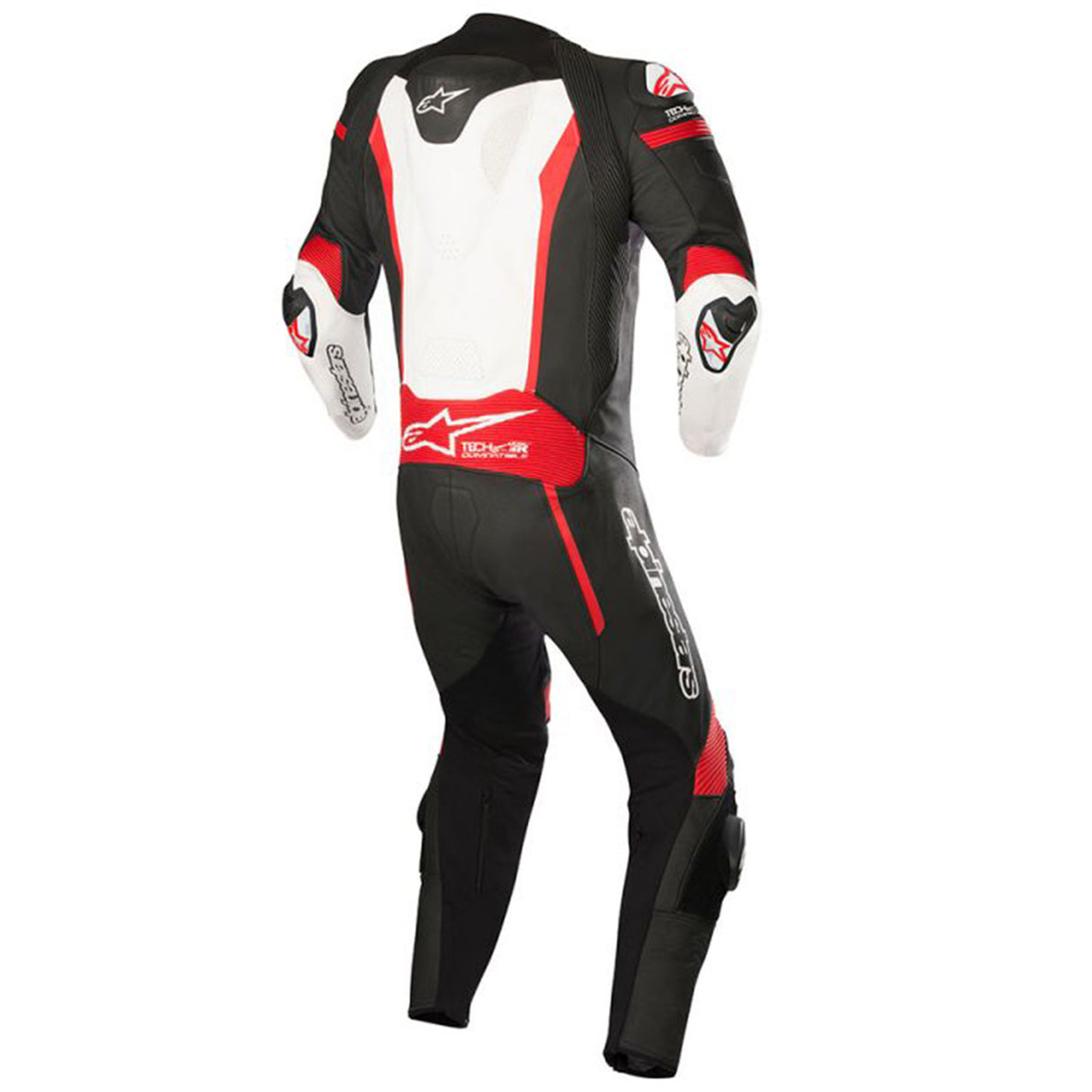 Alpinestars Missile Leather 1 Pc Suit - Tech Air Compatible - Black/White/Red