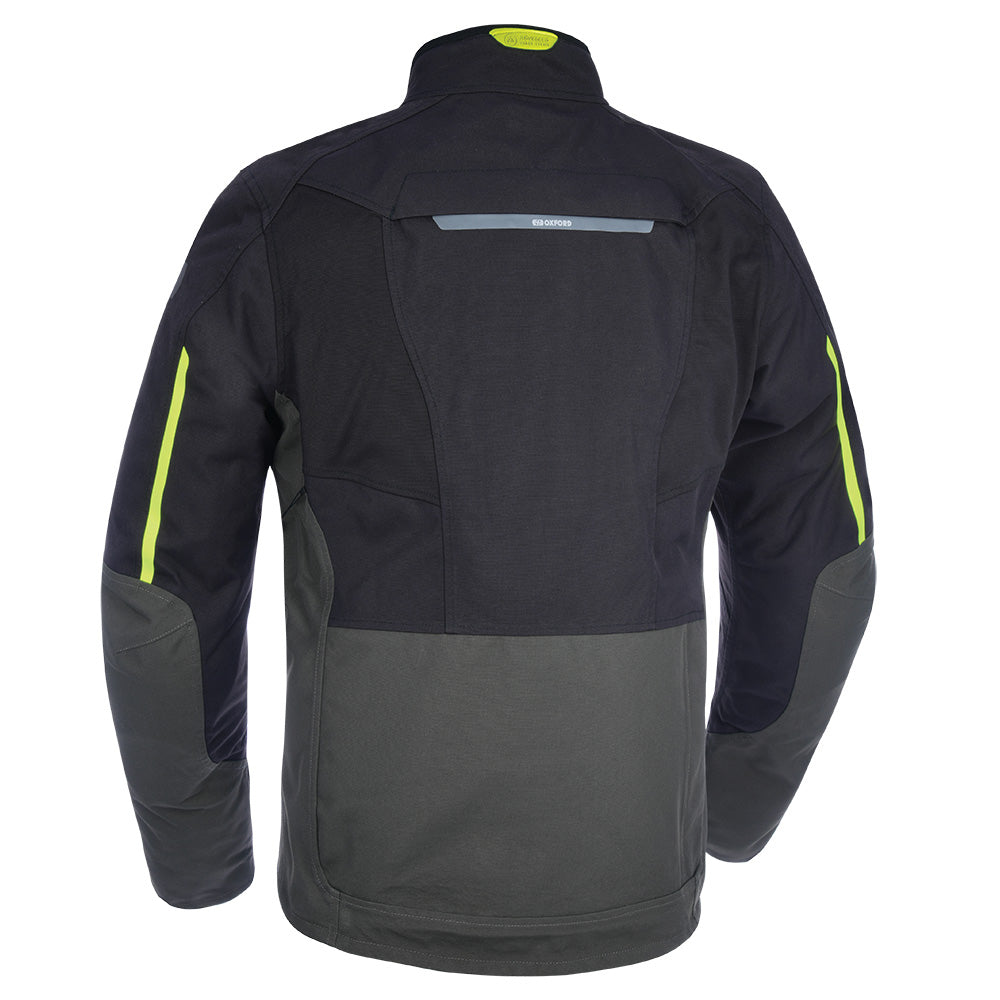 Oxford Hinterland Advanced CE Waterproof Jacket - Black, Grey, Fluo