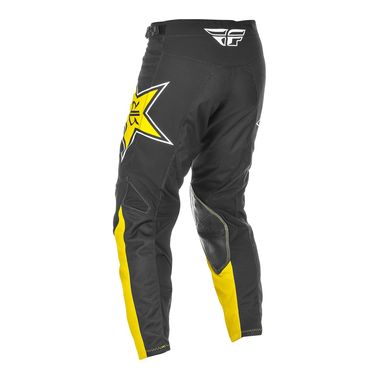 Fly 2021 Kinetic Rockstar Motocross Pants - Yellow / Black