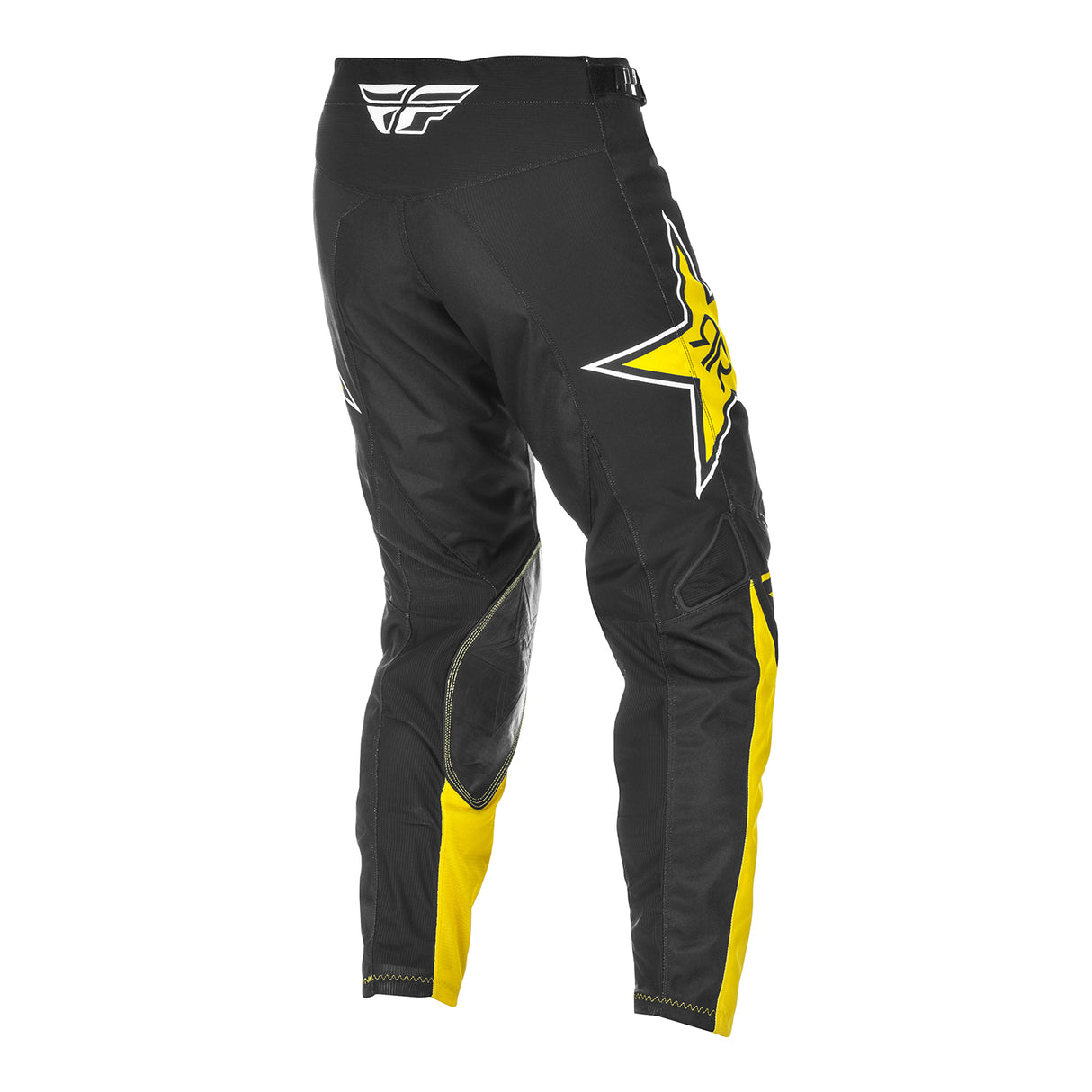 Fly 2021 Kinetic Rockstar Motocross Pants - Yellow / Black