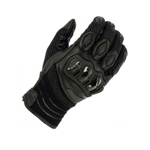 Richa Turbo Short Leather / Textile Gloves - Black