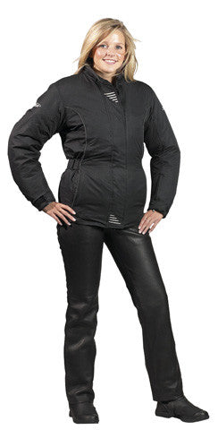 SPADA WESTERN LEATHER MOTORCYCLE MOTORBIKE PANTS TROUSERS - BLACK LADIES - Spada - - MSG BIKE GEAR