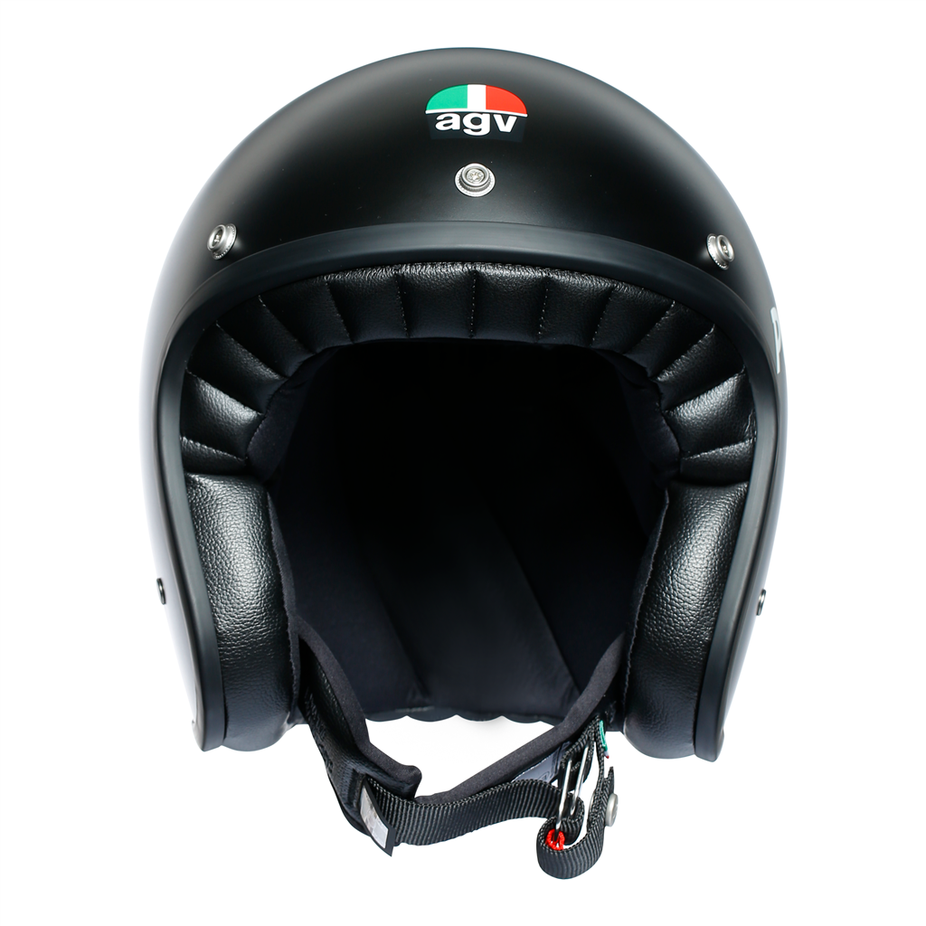 AGV X70 Power Speed Open Face Helmet - Pure Matt Black