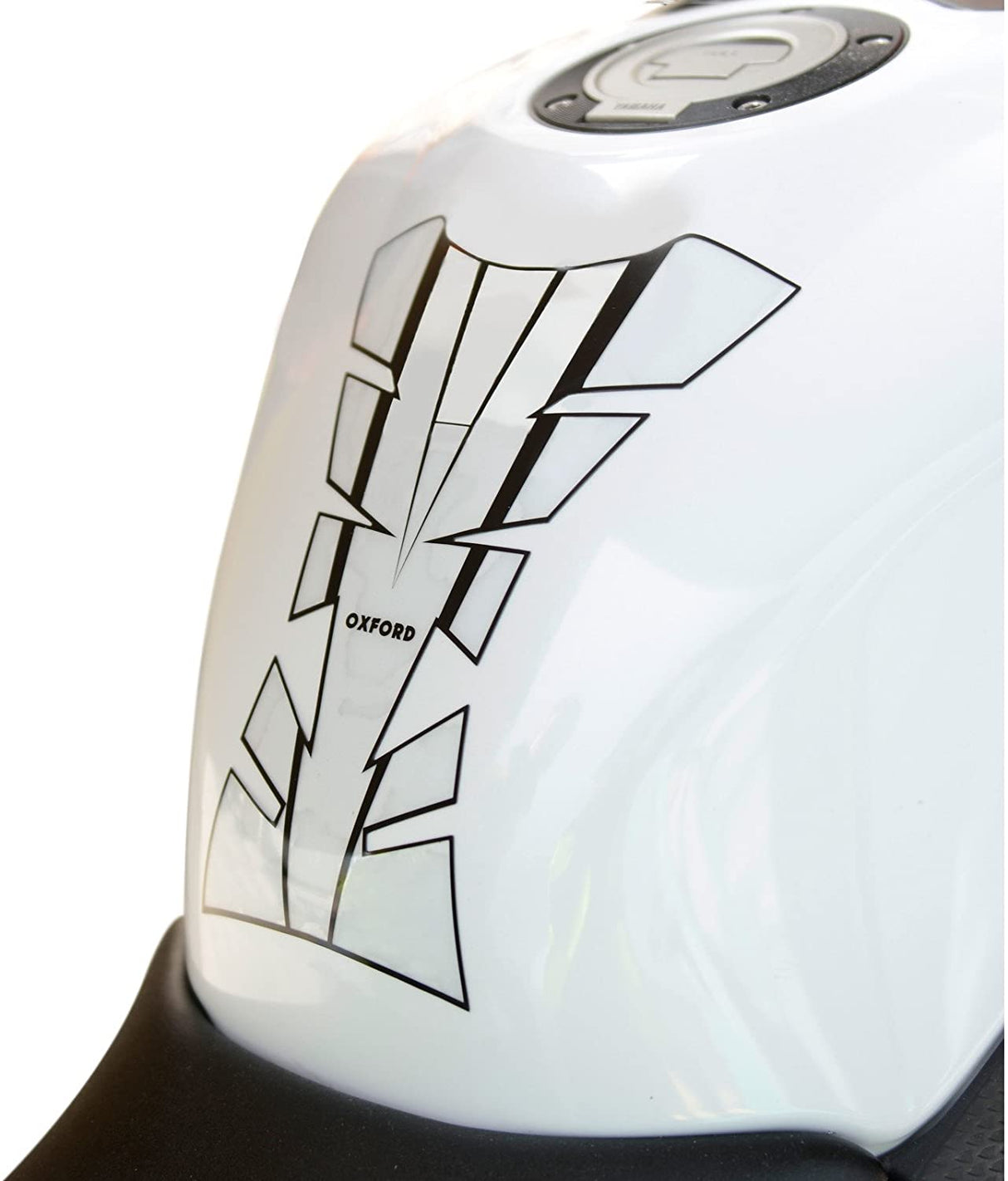 Oxford "Arrow" Tank Protector - Clear / Black