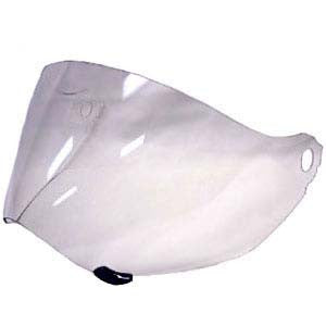 SHOEI VISOR C49 HORNET CLEAR DRILLED & PLUGGED - Shoei - - MSG BIKE GEAR
