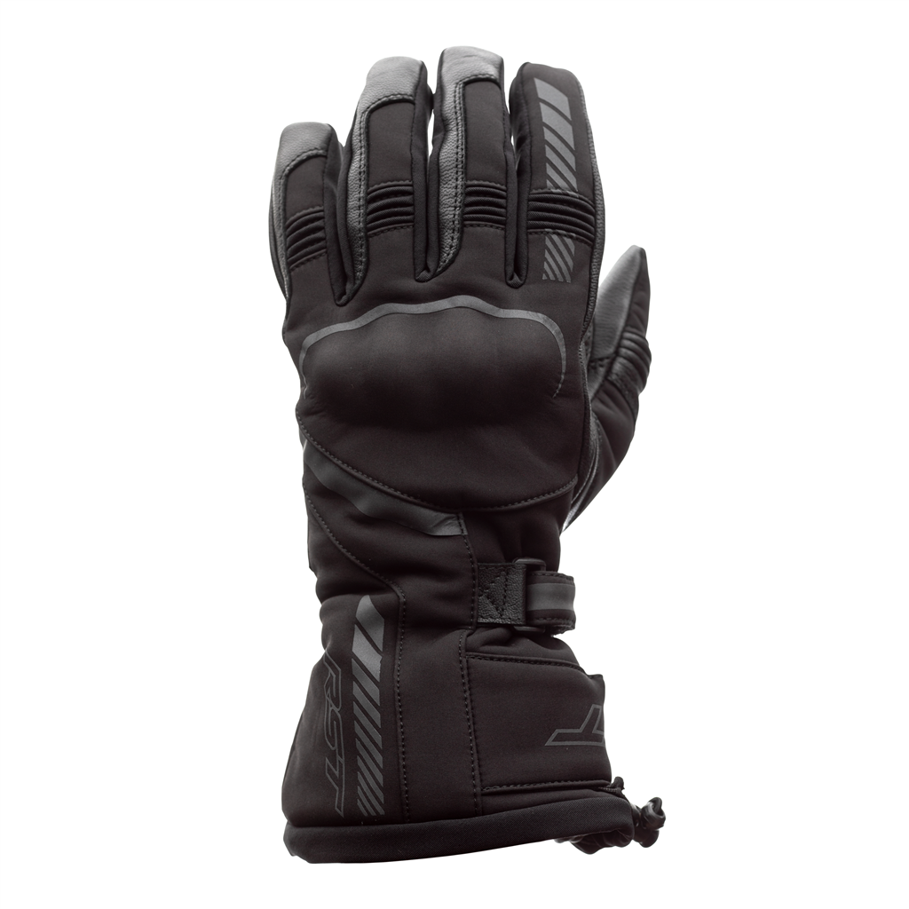 RST Atlas Waterproof Textile Gloves - Black