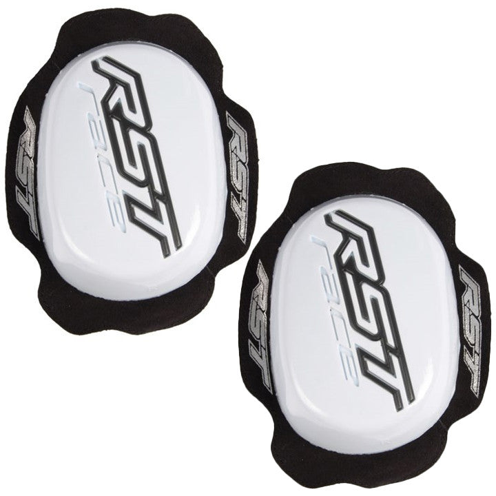 RST 1921 Knee SLliders TPU For RST Motorcycle Suits & Leathers - White - RST - - MSG BIKE GEAR