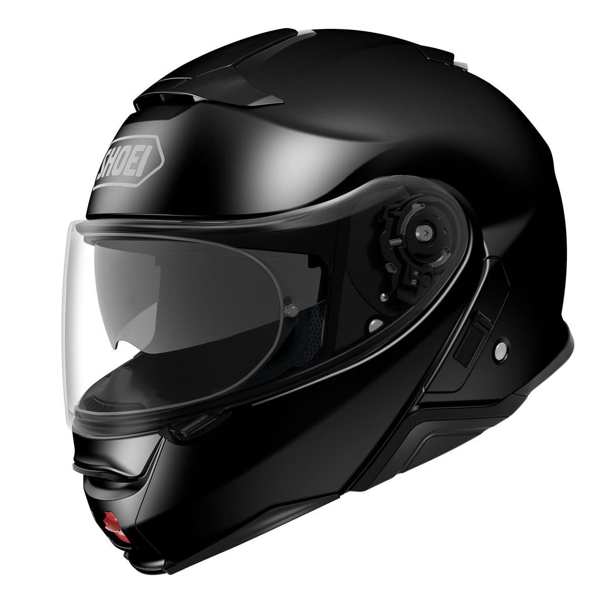 Shoei Neotec 2 Flip Front Motorcycle Helmet Plain + FREE SENA SRL2 Intercom System