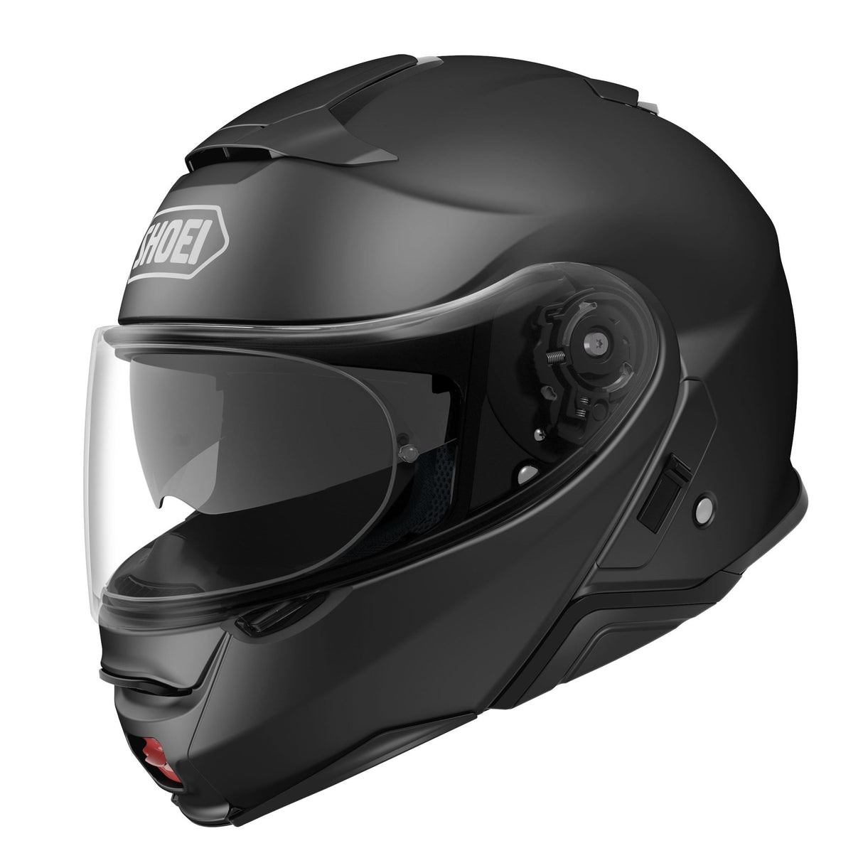 Shoei Neotec 2 Flip Front Motorcycle Helmet Plain + FREE SENA SRL2 Intercom System