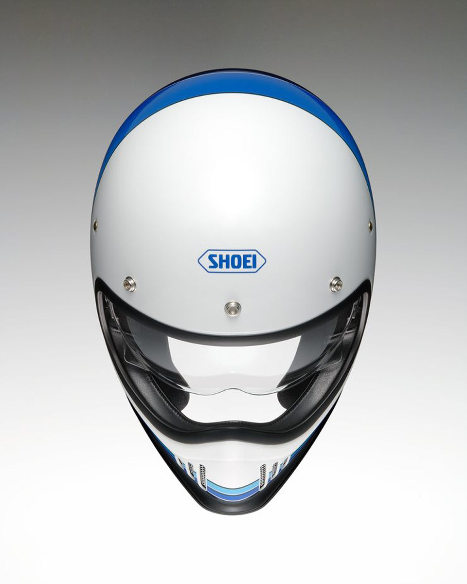 Shoei Ex-Zero Equation TC11 Full Face Helmet - White / Blue / Black