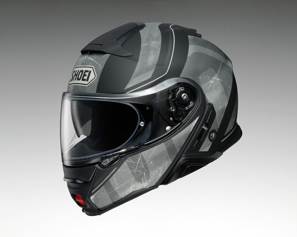 Shoei Neotec 2 Flip Front Motorcycle Helmet - Jaunt + FREE SENA SRL2 Intercom System