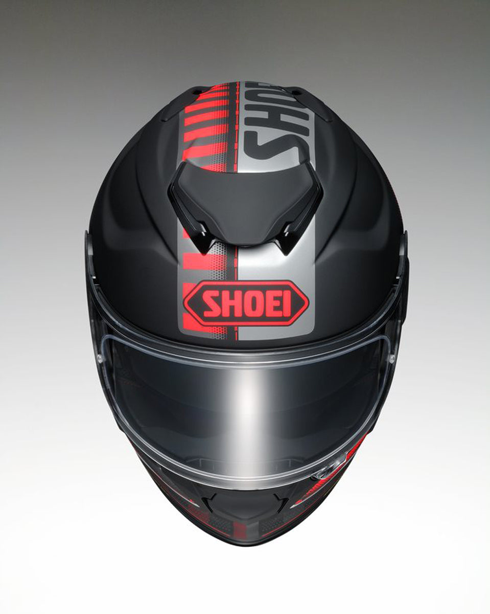Shoei GT Air 2 Tesseract Matt TC1 Matt Full Face Helmet - Black / Red / Silver