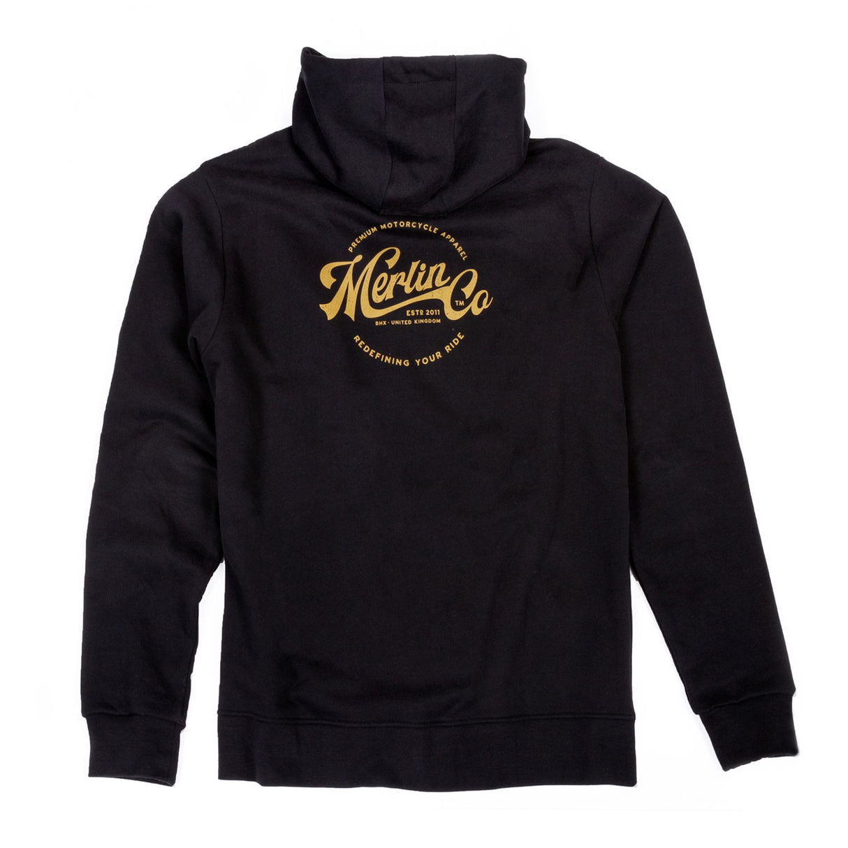 Merlin Gorsey Signature Zip-Up Organic Cotton Fleece Hoody Black