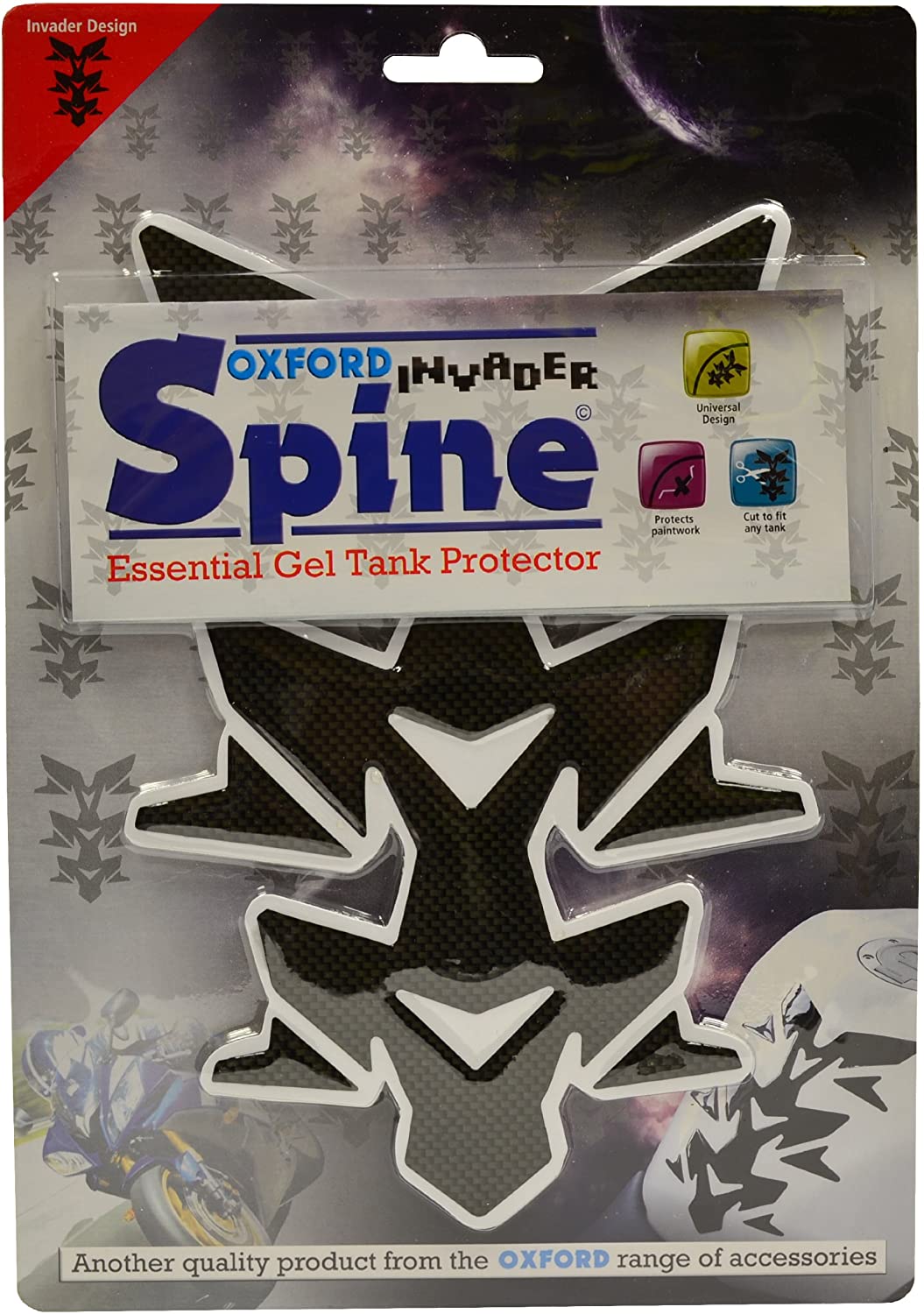 Oxford "Invader" Tank Protector - Black