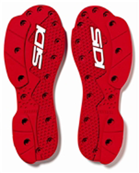 Sidi SMS Supermoto Soles - Red