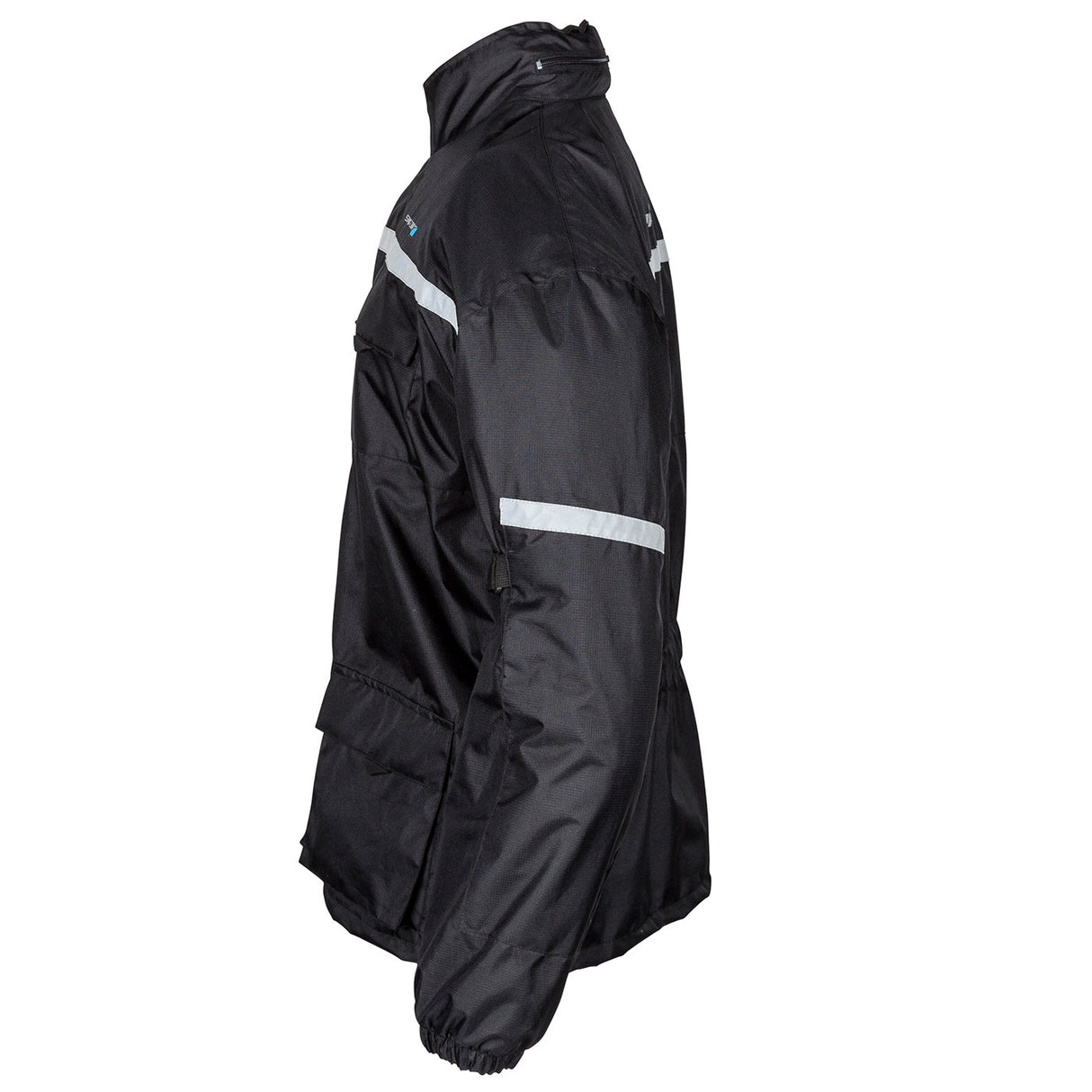 Spada Aqua Mesh Lined Waterproof Breathable Motorcycle Over Jacket - Black XS-S - Spada - - MSG BIKE GEAR - 1