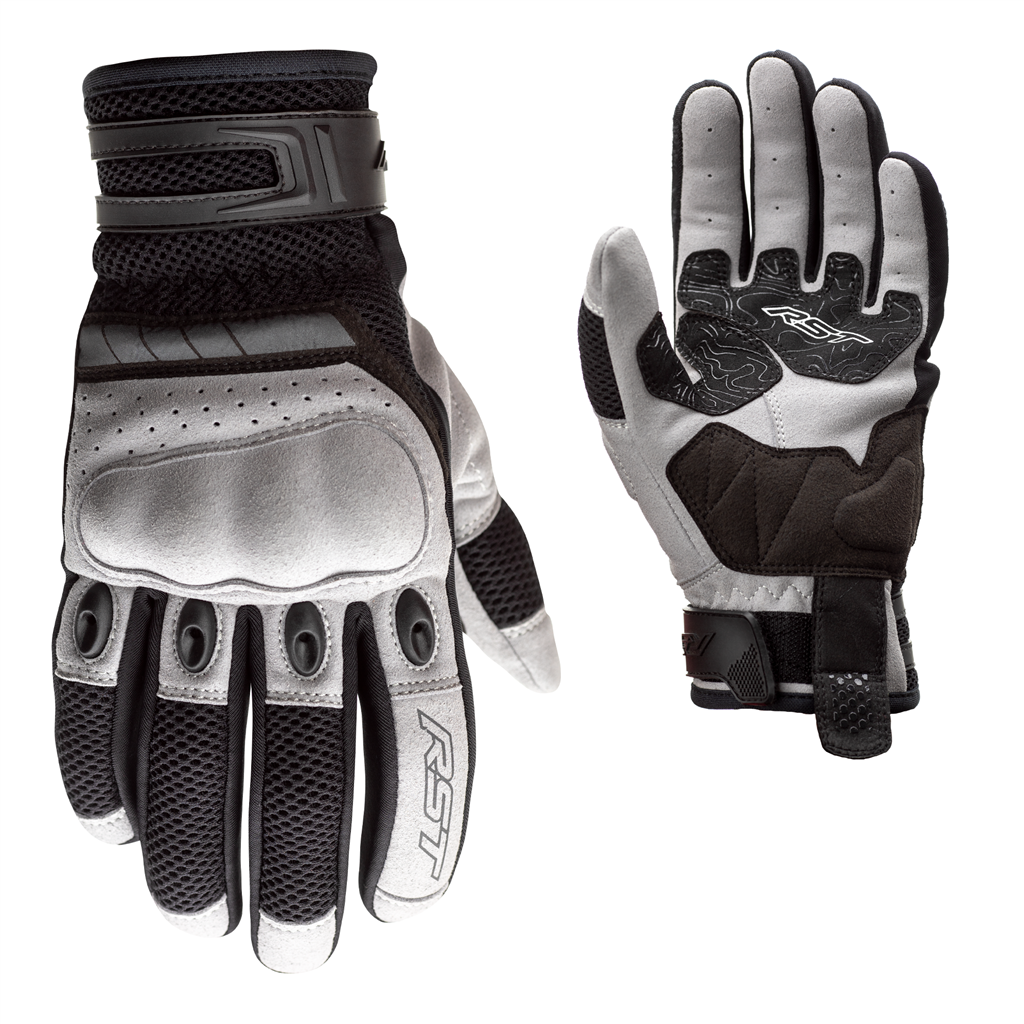 RST 2951 Ventilator-X CE Short Gloves - Black / Silver