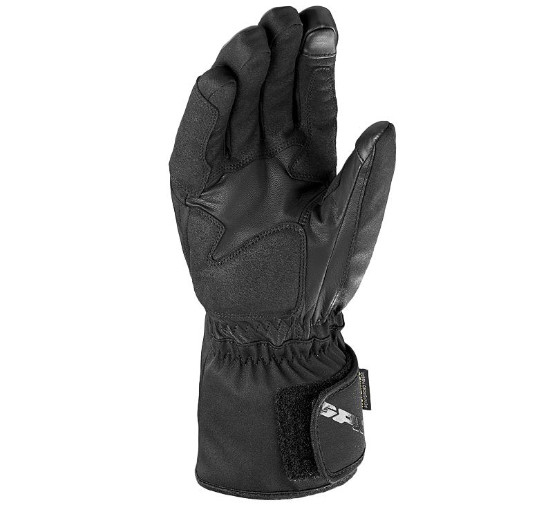 Spidi ALU-PRO WP Leather / Textile Gloves - Black / Yellow