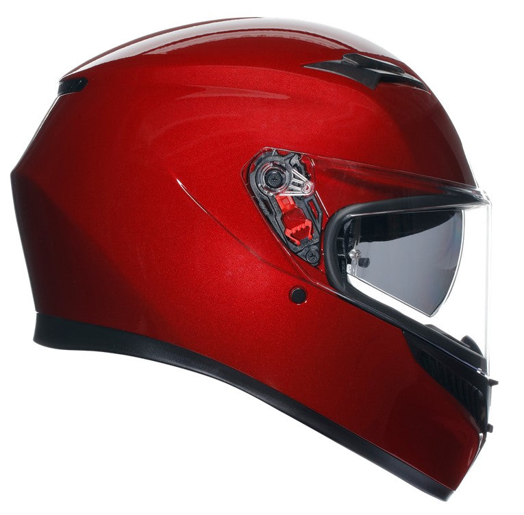 AGV K3 E2206 Full Face Motorcycle Helmet - Solid Competizione Red