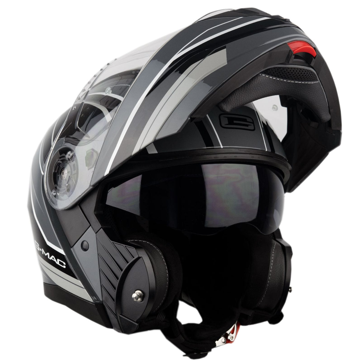 G-Mac Concept Evo Flip Front Motorcycle Helmet + FREE Pinlock Anti-Fog Insert