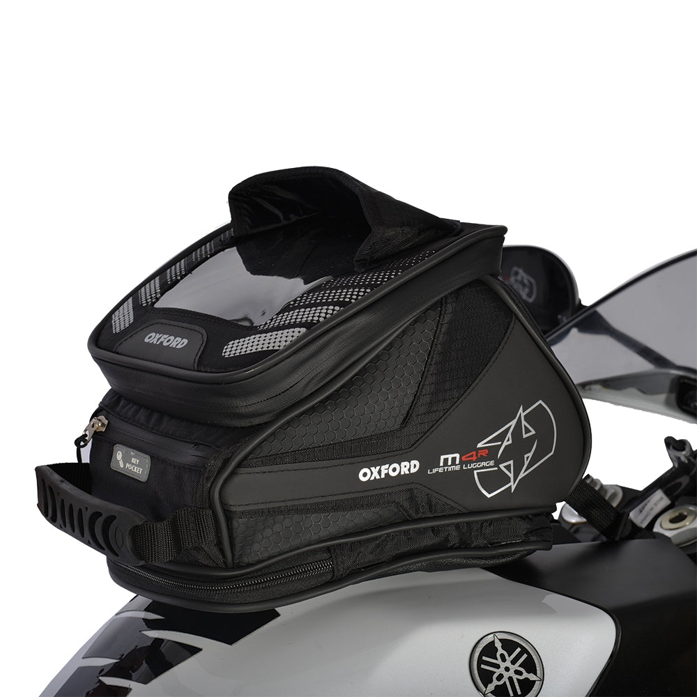Oxford M4R Tank N Tailer Motorcycle Magnetic Tank / Tail Bag - Black - Oxford - - MSG BIKE GEAR - 1