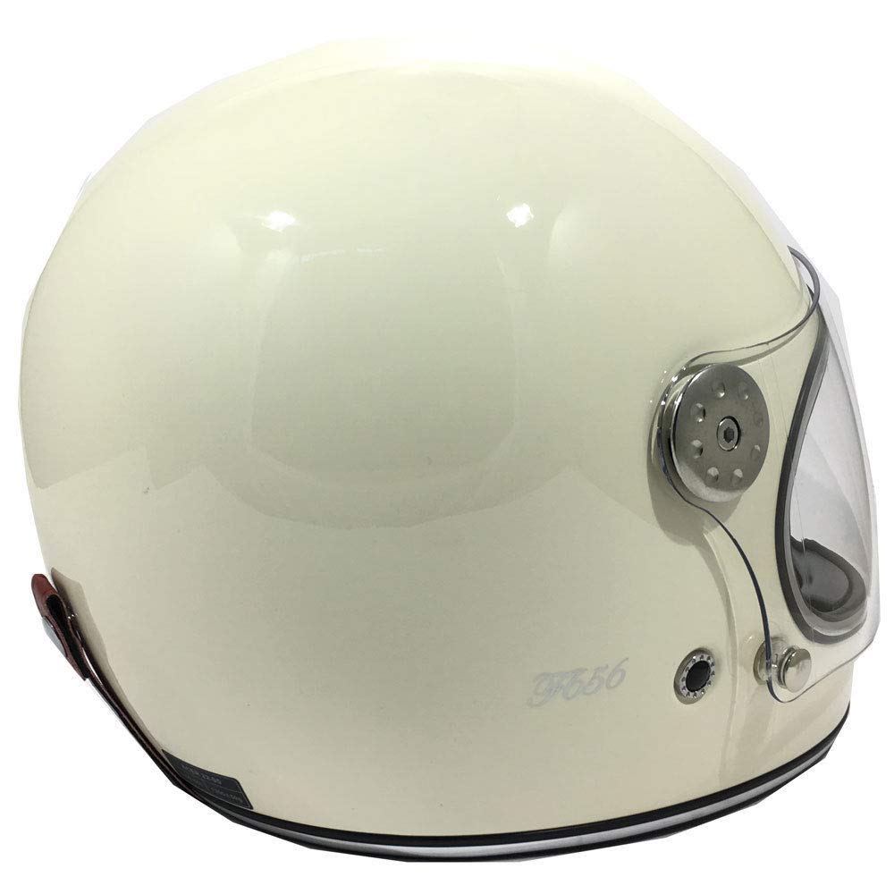 Viper F656 Vintage Full Face Helmet - Cream