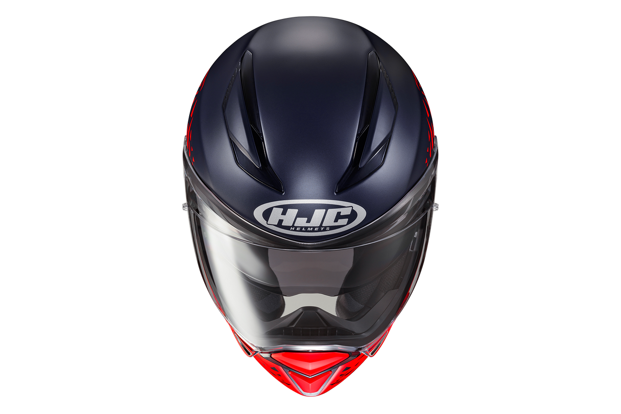 HJC F70 Spielberg Redbull Ring Fiberglass MC21SF Red Blue Full Face Helmet