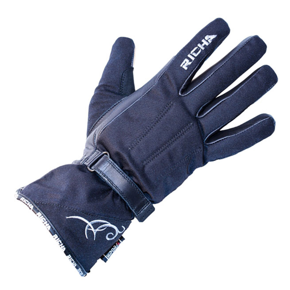 Richa Carmen Ladies Waterproof Gloves - Black