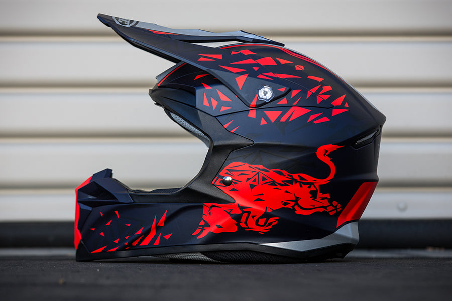 HJC I50 Spielberg Redbull Ring MC21SF Off Road Full Face Helmet
