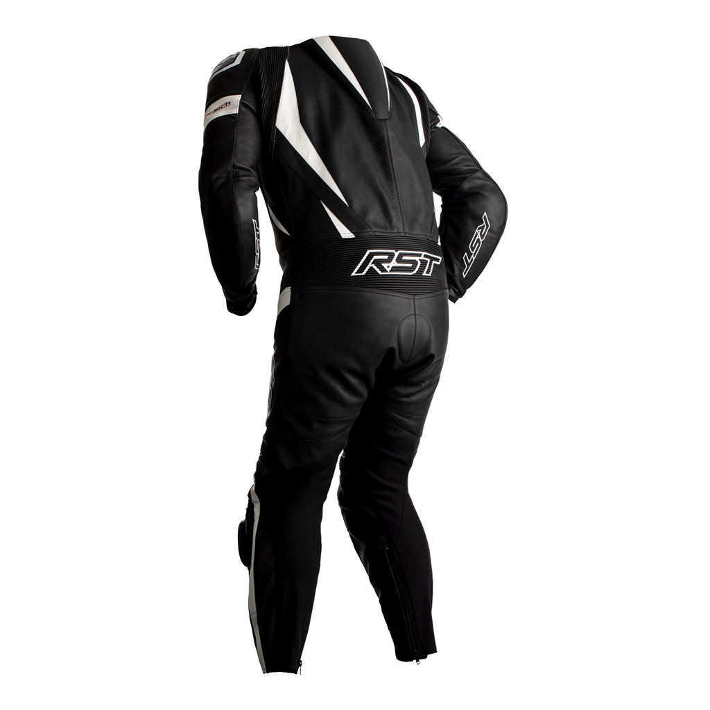 RST TracTech Evo 4 CE Leather Suit - Black / White