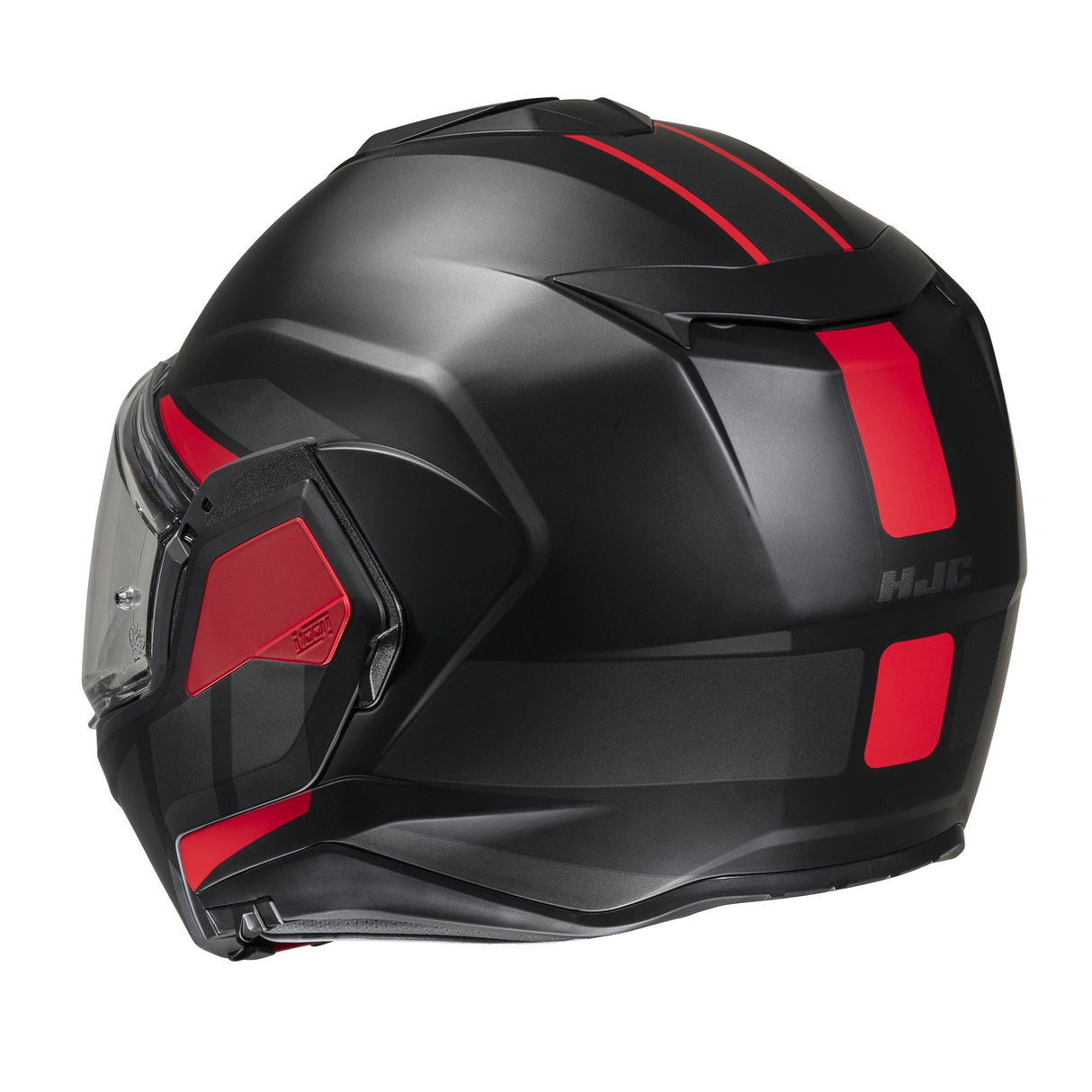 HJC I100 Beis Flip Front Motorcycle Helmet - MC1SF Red