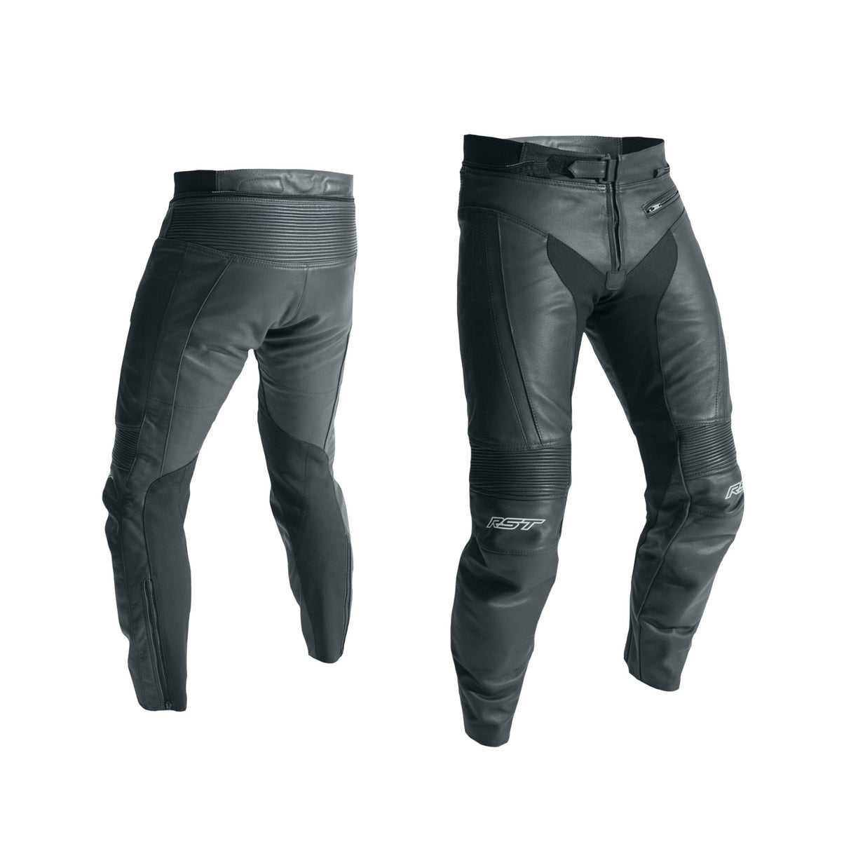 RST 2070 R-18 Leather Regular Length Trousers - Black