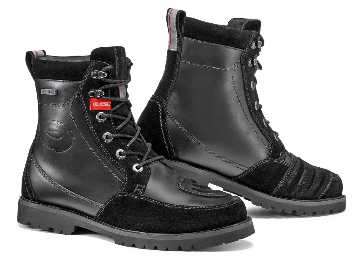 Sidi Arcadia Rain Water Resistant Ankle Leather Urban Motorcycle Boots Black - Sidi - - MSG BIKE GEAR - 1