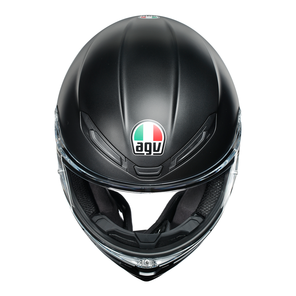 AGV K6 "Solid" Full Face Helmet - Matt Black