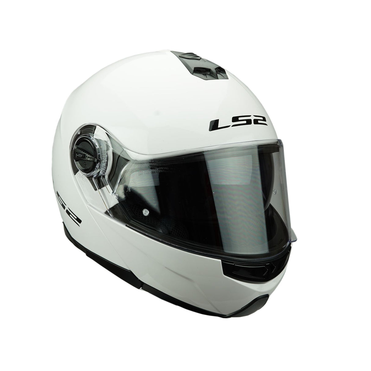 LS2 FF325 Strobe Helmet - Gloss White