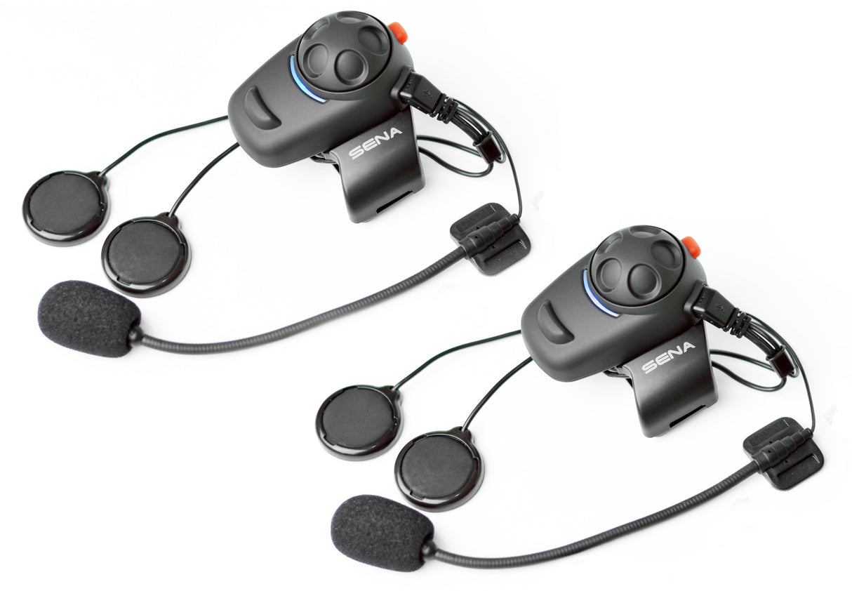 SENA SMH5 BLUETOOTH MOTORCYCLE HELMET INTERCOM SYSTEM (Dual set) - Sena - - MSG BIKE GEAR