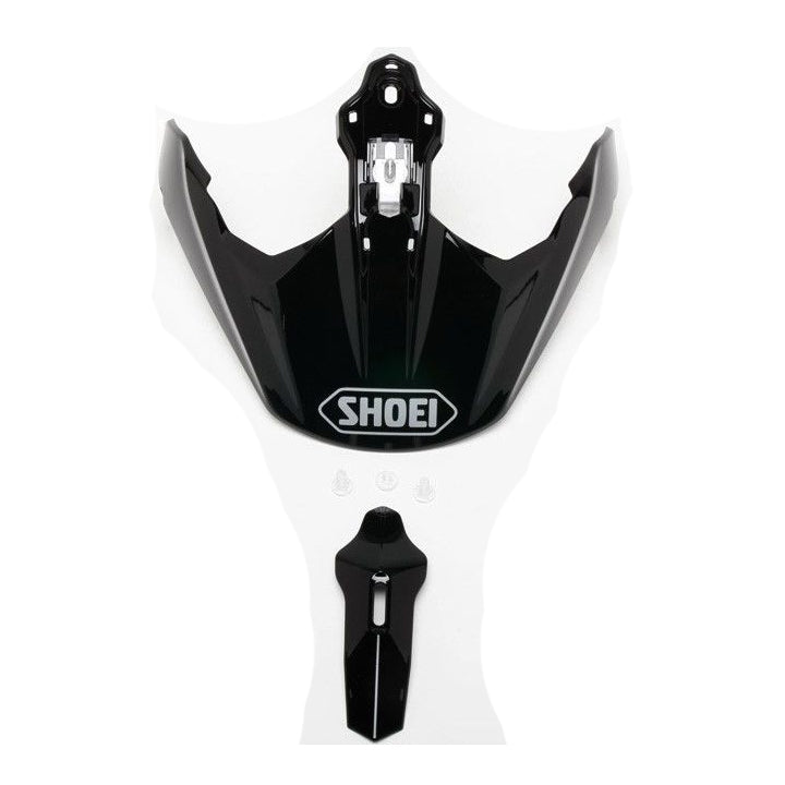 Shoei Hornet Adv Helmet Replacement/Spare Peak - Black