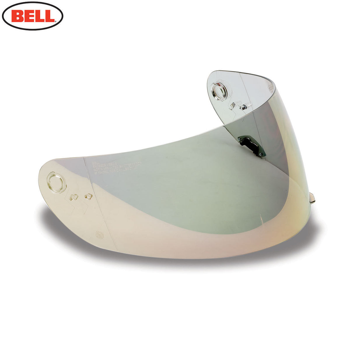 Bell Star / RS-1 / Qualifier Shield (Iridium) W/Anti Scratch & UV Light Gold - Bell - - MSG BIKE GEAR