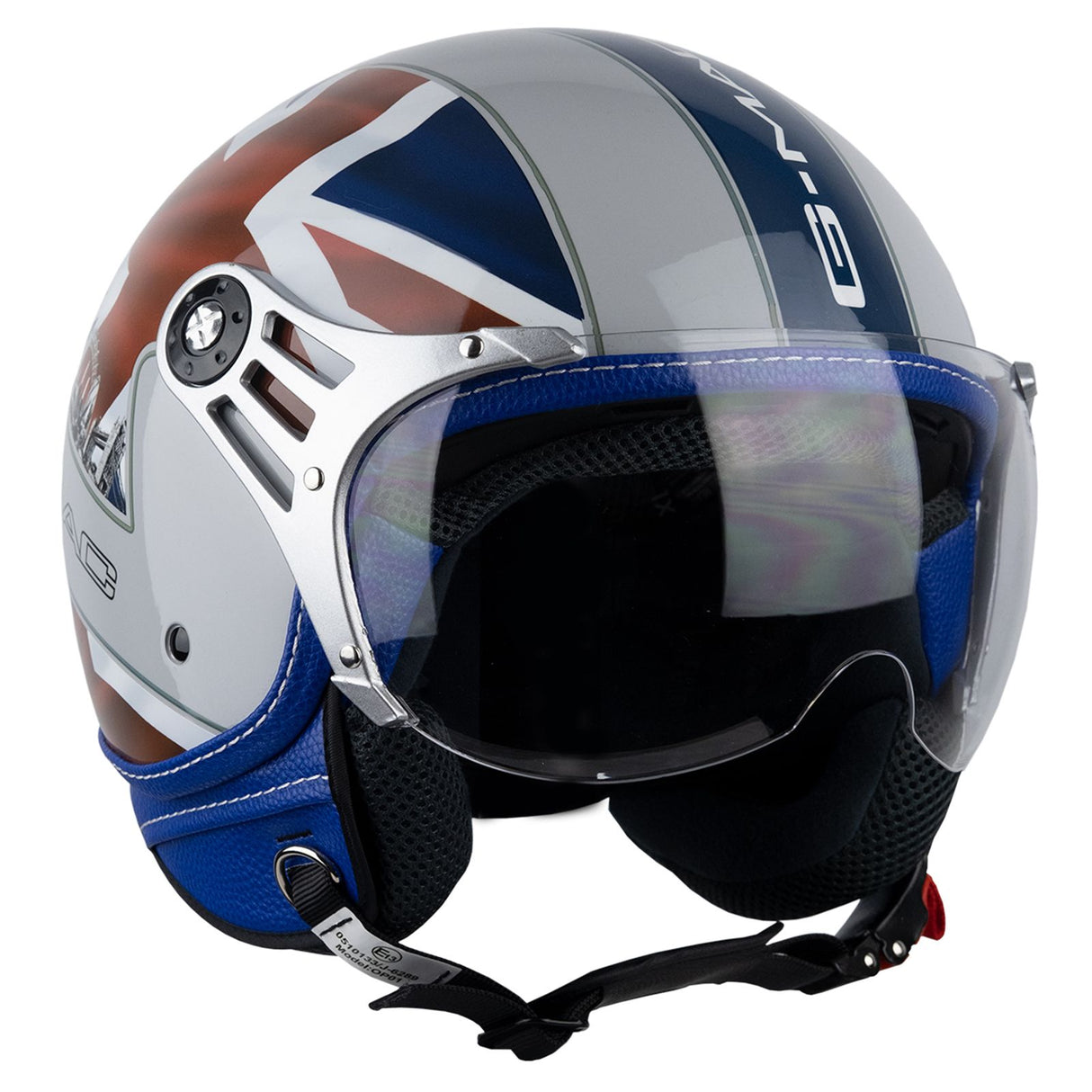 G-Mac Metro Evo Jet Open Face Motorcycle Helmet