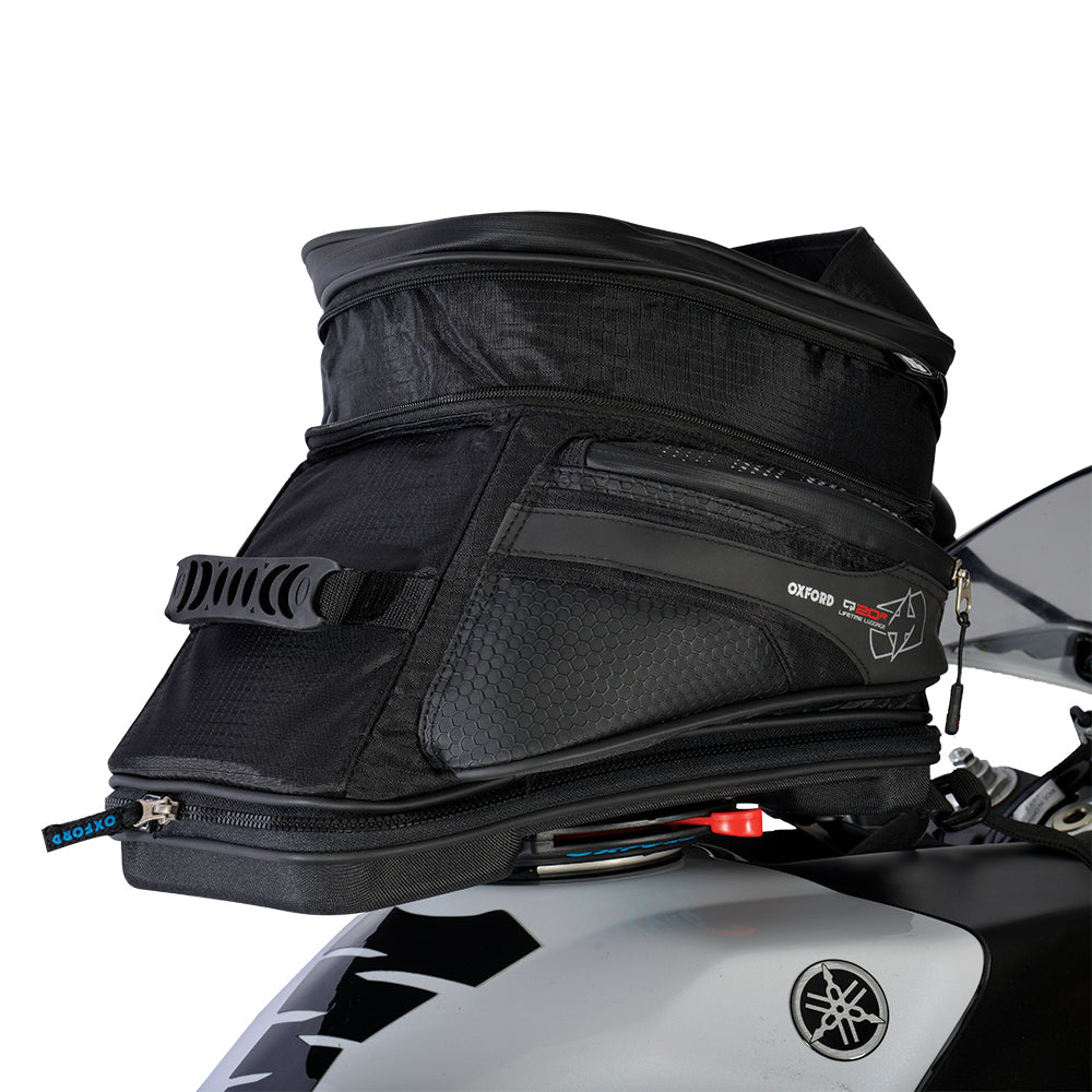Oxford S20R Adventure 20 Litre Tank Bag - Black