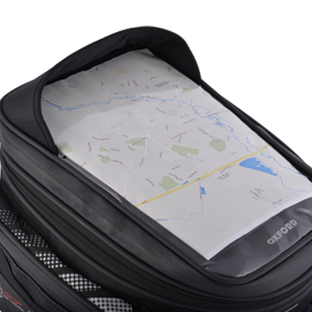 Oxford S20R Adventure 20 Litre Tank Bag - Black