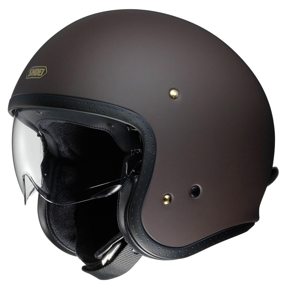 Shoei J.O Open Face Motorcycle Helmet - Plain