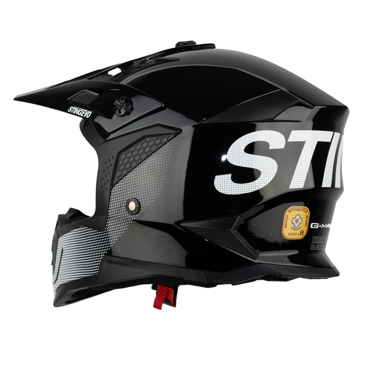G-Mac Sting Evo ACU Approved Motocross Motorcycle MX Off Road Helmet