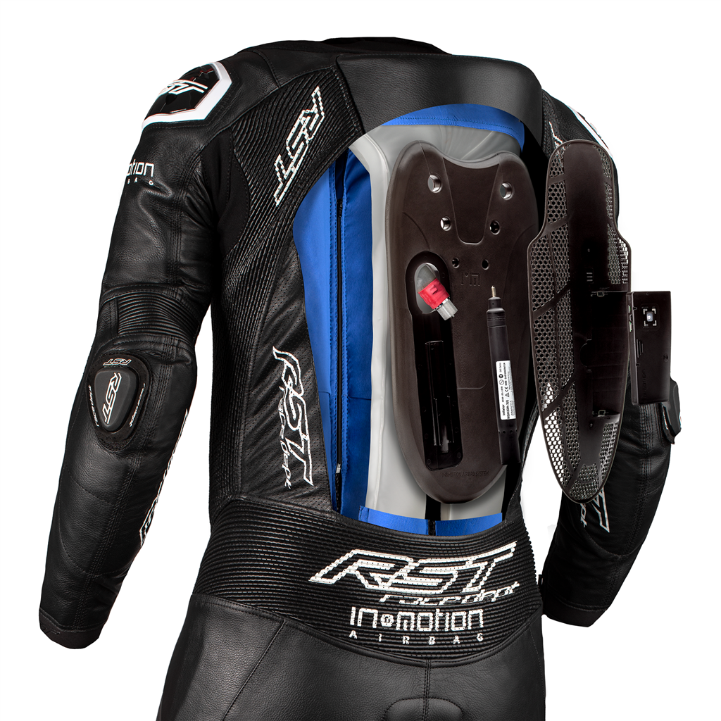 RST V4.1 Kangaroo Airbag Mens Leather One Piece Suit