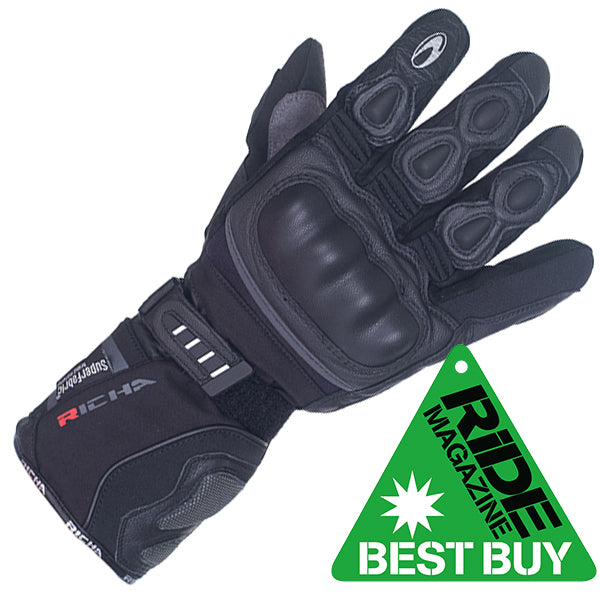 Richa Arctic Waterproof Gloves - Black